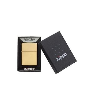 Zippo Gold Lighter with Case